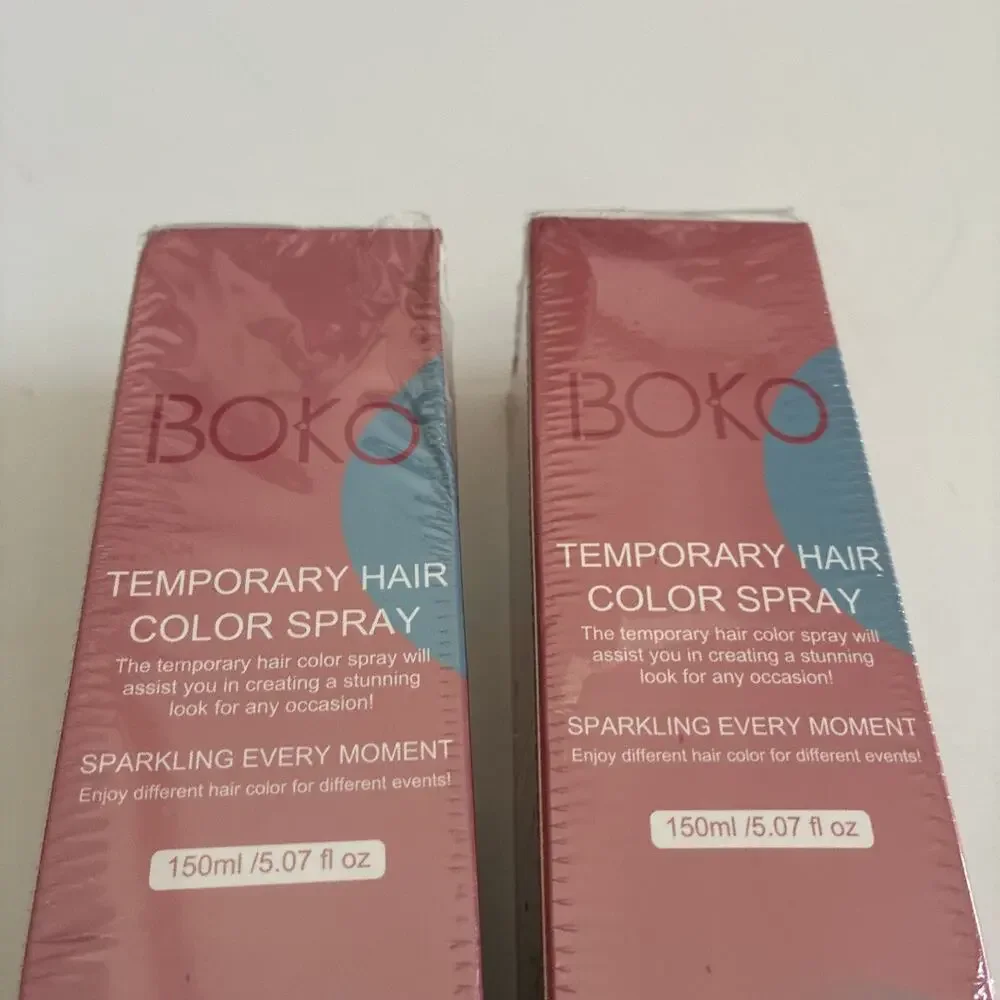Lot Of 2 Temporary Hair Color Spray 5.07 fl oz Ice Dating Dye Washable Halloween